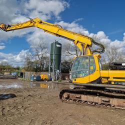 JCB JS160LC Long reach