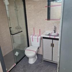 Unused Toilet Shower block Washroom
