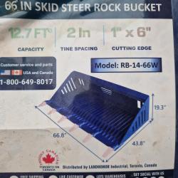 Skidsteer Riddle bucket