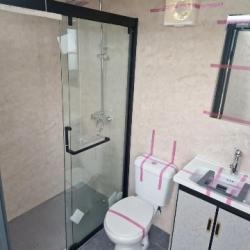 Unused Toilet Shower block Washroom
